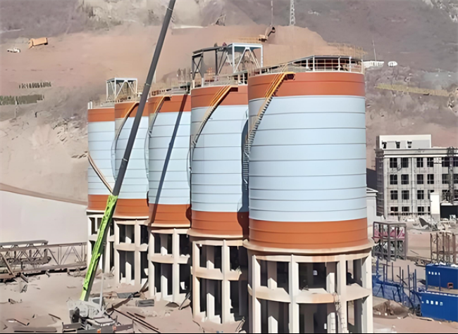 昌宁高架钢板仓