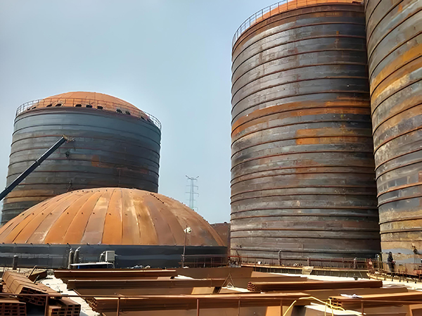 昌宁焦粉钢板仓